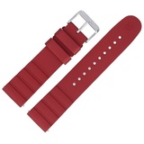 Victorinox Uhrenarmband 22mm Kunststoff Rot 5164 rot