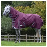 Weatherbeeta Comfitec Plus Dynamic II Detach-A-Neck Lite 0g - maroon/grey/white 120