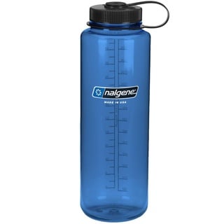 Nalgene Wide Mouth Sustain Silo Trinkflasche 1.4l grau