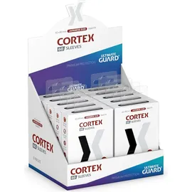 Ultimate Guard Cortex Sleeves Japanische Größe Schwarz (60) (62x89mm)