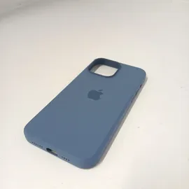 Apple iPhone 15 Pro Max Silikon Case blau