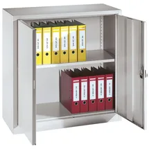 C+P Flügeltürenschrank Serie 13, H1000xB935xT400mm, 7035/7035
