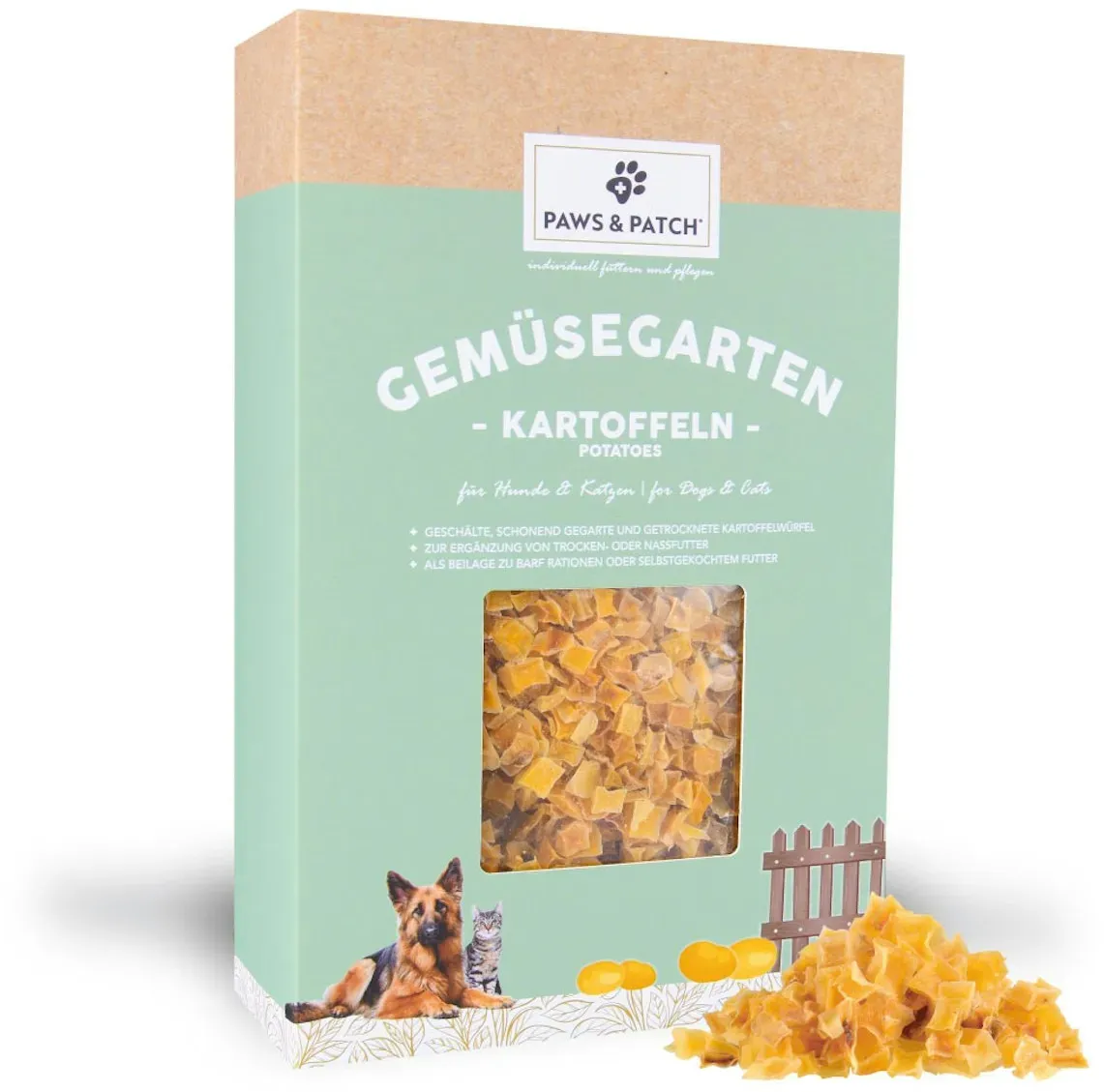 Paws&Patch KARTOFFELWÜRFEL 700g