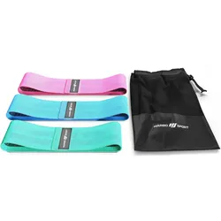 Fitnessbänder aus Stoff (3er Set) - Marbo Sport