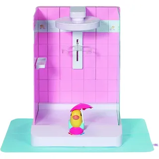 Zapf Puppenzubehör Walk In Shower begehbare Puppendusche türkis 830604