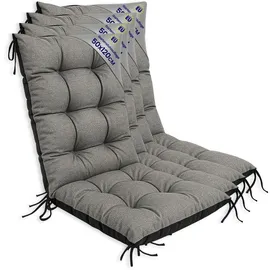 Amazinggirl Hochlehner Auflage 50 x 120 cm grau 4 St.