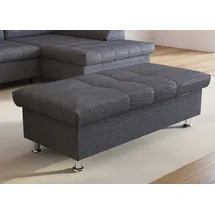 DOMO collection Franzi Struktur grob weiß-grau