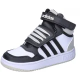 adidas Hoops Mid Shoes Schuhe, Cloud White/core Black/Orbit Grey, 26 EU