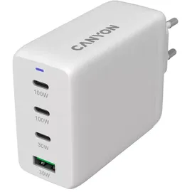Canyon Charger CU100ACC GaN 100W 3xPD 1xQC EU White