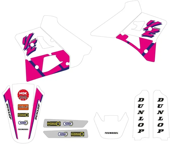 TECNOSEL Deko-Kit Team OEM Yamaha 1992