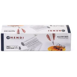 HENDI Einwegspritzbeutel, 445x220 mm Rolle 100 Stück, transparent
