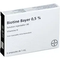 Biotine Bayer 0,5 % Injection(S) 6 ml