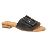 Gabor 82.791 elegante Damen Pantoletten schwarz NEU - Schwarz - 41