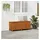 furnicato Garten-Aufbewahrungsbox 150 x 50 x 58 cm 1-tlg. braun
