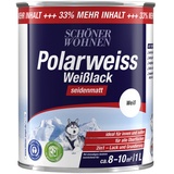 SCHÖNER WOHNEN FARBE Weißlack »Polarweiss«, 1 l, weiß, seidenmatt