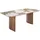 ac angel cerda Esstisch 200 x 77 x 90 cm weiß/Walnuss