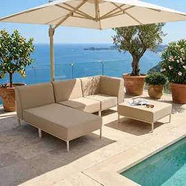 Oviala Loungesofa beige
