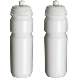 Trinkflasche - 2x 750ml - Shiva - Weiß - Trinkflasche 750ML