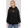 F4NT4STIC Hoodie Blumen Herz bestickt schwarz XS