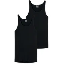 SCHIESSER Herren Unterhemd 2er Pack - Original Feinripp,