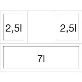 Blanco Select II 19 l Grau