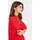 St Tropez Kleid Blusenkleid rot 36