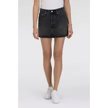 Levi's Levi's® Jeansrock »ICON SKIRT«, mit Used-Effekten und ausgefransten Kanten