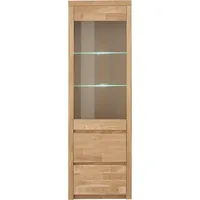 Home Affaire Vitrine »Silkeborg«, Höhe 190 cm, braun