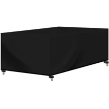 Woltu Gartenmöbel-Schutzhülle 242 x 162 x 100 cm Schwarz