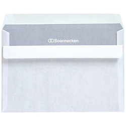 Soennecken Briefhülle 2905 C6 75g oF sk hf weiß 1.000 St./Pack.