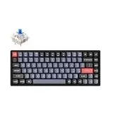 Keychron K2 Pro QMK/VIA Drahtlose mechanische Tastatur Hot-Swap Mechanischer RGB-beleuchteter Schalter mit Aluminiumrahmen K Pro Blau