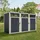 pro.tec Mülltonnenbox Tarbek 121 x 219 x 82 cm anthrazit