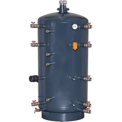 Kombi-Pufferspeicher PC1500/250, emailliert, ohne Wärmetauscher, Inhalt 1472 L