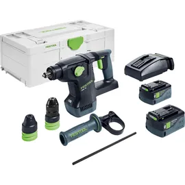 Festool KHC 18 5,0 EBI-Plus inkl. 2 x Akkupack BP 18 Li 5,0 ASI, SDS+ 577448