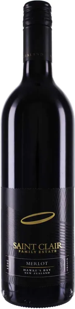 Saint Clair Merlot 2021 - Rotwein / trocken - Neuseeland / Marlborough - Merlot / Saint Clair Estate