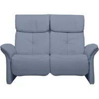 Himolla Komfortklass 2-Sitzer-Sofa Heimkino, Hellblau, Leder, Echtleder, Longlife-Leder, Uni, 152x107x91 cm, Blauer Engel, Goldenes M, Made in Germany, Emas, Typenauswahl, Lederauswahl, Stoffauswahl, planbar, Hocker erhältlich, Rücken echt, Wohnzimmer, Sofas & Couches, Wohnlandschaften, Ledersofas