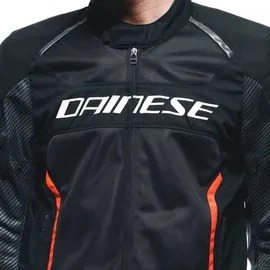 Dainese Air Frame 3 Tex Jacke - Schwarz/Neon-Rot / 54