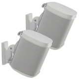 Sanus Systems Sanus Wandhalter zu Sonos ONE, PLAY:1 & 3 (1 Paar, Wandmontage, Schwenkbar, Neigbar), Lautsprecher Ständer + Wandmontage, Weiss