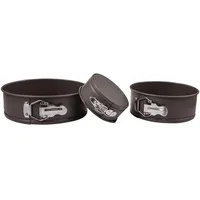 BERGNER BAKING LOVERS - Set Stück Kohlenstoffstahl Springformen -