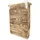 idea home LEVIATAN CHIROPTERA Fledermauskasten aus Massiv-Holz - fertig montiert, Nistkästen, wetterfest, unbehandelt, Fledermaus-Haus & Nistkasten für Fledermäuse sowohl Sommer- & Winterquartier