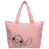 Vadobag Shopper Stitch Handtasche Rosa/Grau