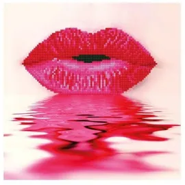 Diamond Dotz - Diamond Painting Rote Lippen