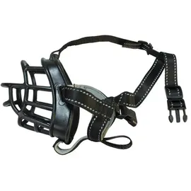 Arquivet Flexibler Maulkorb Silikon Schwarz Größe XL