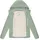 Ragwear Damen, Leichte Übergangsjacke kurze Blouson-Jacke mit Kapuze Dizzie A YOUMODO Dusty Green Gr. XXL - XXL