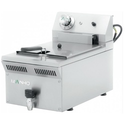 Elektrische Friteuse mit Wasserhahn