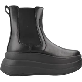 original brands FITFLOP FitFlop F-Mode Stack Leather Chelsea Boots SCHWARZ 38 - Schwarz - 38