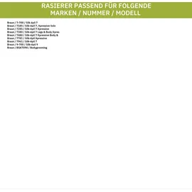 Braun Extra-breiter Epilierkopf 81533164