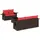 vidaXL Gartensofa-Set 6-tlg. braun