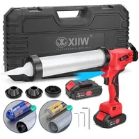 XIIW Kartuschenpistole 500W 21V 2Ah 7840N 0-32 mm/s 6-stufig einstellbar