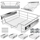 Kesser KESSER® Teleskopschublade Küchenschublade ? Küchenschrank ? Korbauszug ? Schrankauszug ? Vollauszug ? Schublade